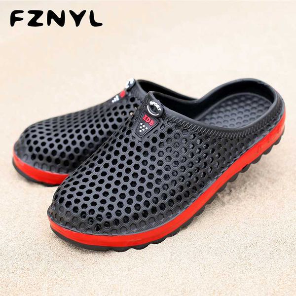 fznyl outdoor beach clog 2020 sandals man summer casual shoes soft comfortable garden women male sandal big size 36-44, Black
fznyl outdoor beach clog 2020 sandals man summer casual shoes soft comfortable garden women male sandal big size 36-44, Black