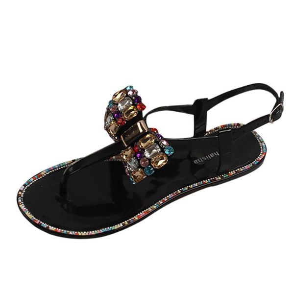 beach summer women sandals clip toe flip flops bohemian flat-bottomed heels shoes woman sandals soft shoes sandalia feminina, Black
beach summer women sandals clip toe flip flops bohemian flat-bottomed heels shoes woman sandals soft shoes sandalia feminina, Black