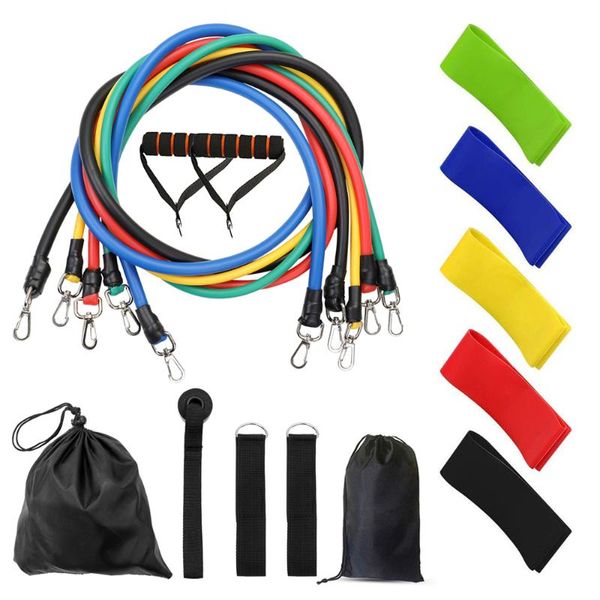 tomshoo 11pcs resistance bands set loop tube bands yoga training expander fintess band for home gym fitness equipment
tomshoo 11pcs resistance bands set loop tube bands yoga training expander fintess band for home gym fitness equipment