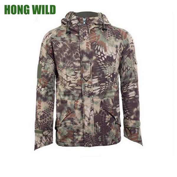 g8 tactical camouflage jacket winter men's fleece thicker windproof waterproof thermal army clothing windbreaker, Black;brown
g8 tactical camouflage jacket winter men's fleece thicker windproof waterproof thermal army clothing windbreaker, Black;brown
