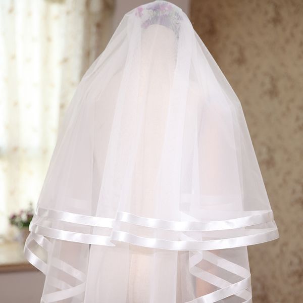 stylish elegant hip-length two-tier white ivory champagne purple pink red black ribbon edge wedding veils meidingqianna brand bridal veils
stylish elegant hip-length two-tier white ivory champagne purple pink red black ribbon edge wedding veils meidingqianna brand bridal veils