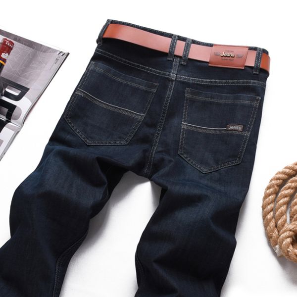 hcxy brand denim pants for men straight business casual black jeans men elastic denim mens pants male, Blue
hcxy brand denim pants for men straight business casual black jeans men elastic denim mens pants male, Blue