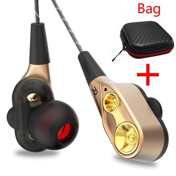 new fashion microphone headphone double unit drive earphone for phone 3.5 mm jack in ear bass earbuds dj headset for music mp3 lowest price
new fashion microphone headphone double unit drive earphone for phone 3.5 mm jack in ear bass earbuds dj headset for music mp3 lowest price