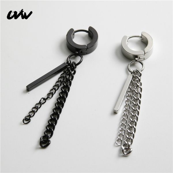 uvw323 2pc 316l long tassel chain dangle earrings for women men silver color chic korea fashion kpop pendientes brincos aretes
uvw323 2pc 316l long tassel chain dangle earrings for women men silver color chic korea fashion kpop pendientes brincos aretes