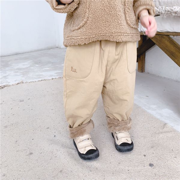 winter boys letters embroidery plush thicken casual trousers 2019 girls cotton warm pants 1-5y, Blue
winter boys letters embroidery plush thicken casual trousers 2019 girls cotton warm pants 1-5y, Blue