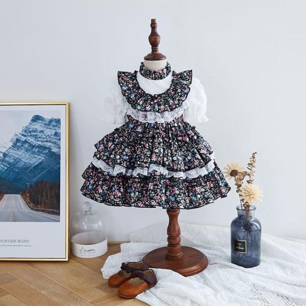 spanish lolita girls princess dress lace stitching print sweet cute tutu dress for girls birthday party easte vestidos y3138, Red;yellow
spanish lolita girls princess dress lace stitching print sweet cute tutu dress for girls birthday party easte vestidos y3138, Red;yellow