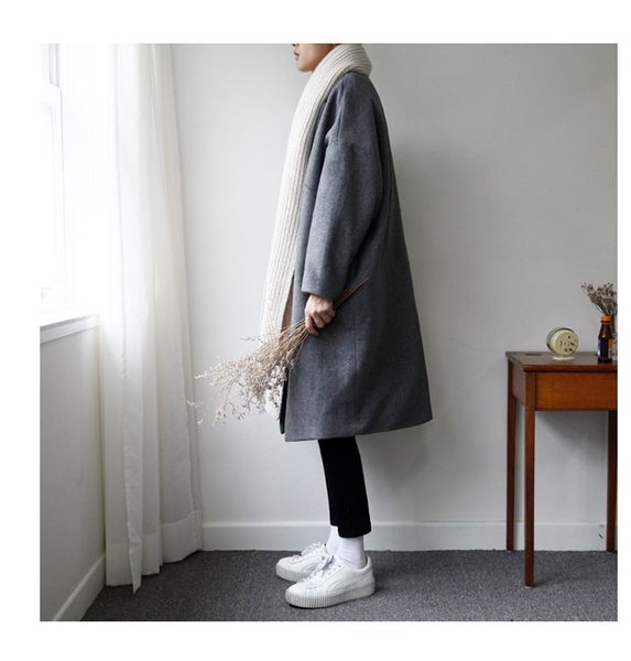 winter jacket men thick wool coat loose jackets fashion outerwear warm man casual overcoat pea coat plus szie lx1104, Black
winter jacket men thick wool coat loose jackets fashion outerwear warm man casual overcoat pea coat plus szie lx1104, Black