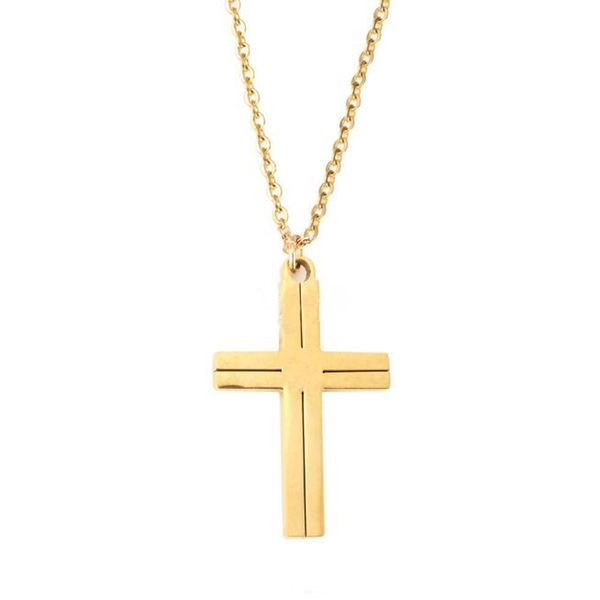 personalized stainless steel chain cross silver/ gold/black necklace for men women fashion simple pendant jewelry
personalized stainless steel chain cross silver/ gold/black necklace for men women fashion simple pendant jewelry