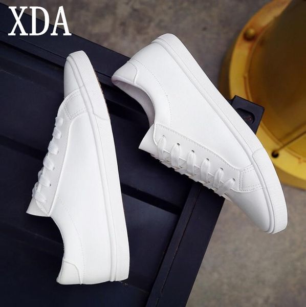 xda 2019 spring tenis feminino lace-up white canvas shoes woman pu solid color female shoes casual board women, Black
xda 2019 spring tenis feminino lace-up white canvas shoes woman pu solid color female shoes casual board women, Black
