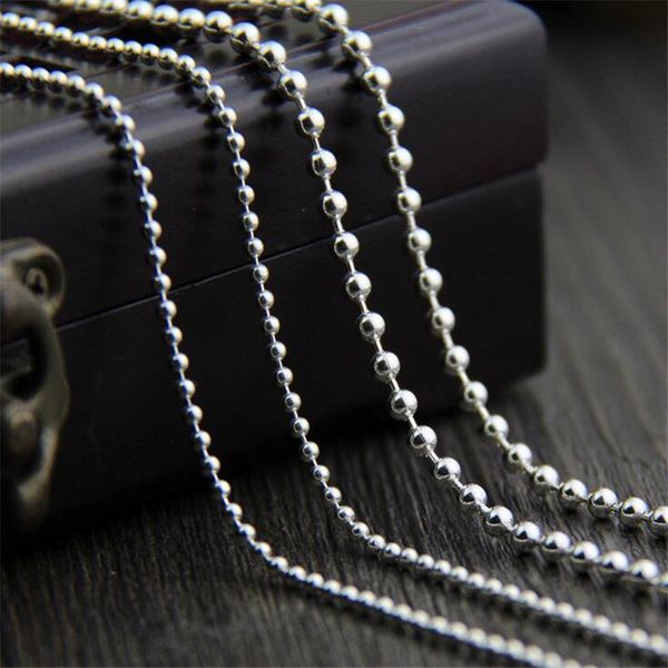 other 925 sterling silver chain necklace for pendants charms s925 2mm ball 50 55 60 65cm womens mens jewelry gift tyc151
other 925 sterling silver chain necklace for pendants charms s925 2mm ball 50 55 60 65cm womens mens jewelry gift tyc151