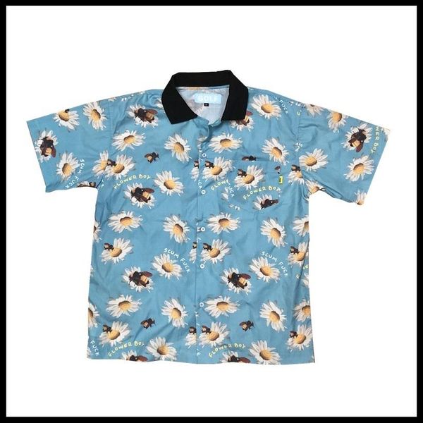 new luxury golf wang little bee sunflower shirt men and women same lovers summer hawaiian loose shirt st xsq gunn, White;black
new luxury golf wang little bee sunflower shirt men and women same lovers summer hawaiian loose shirt st xsq gunn, White;black