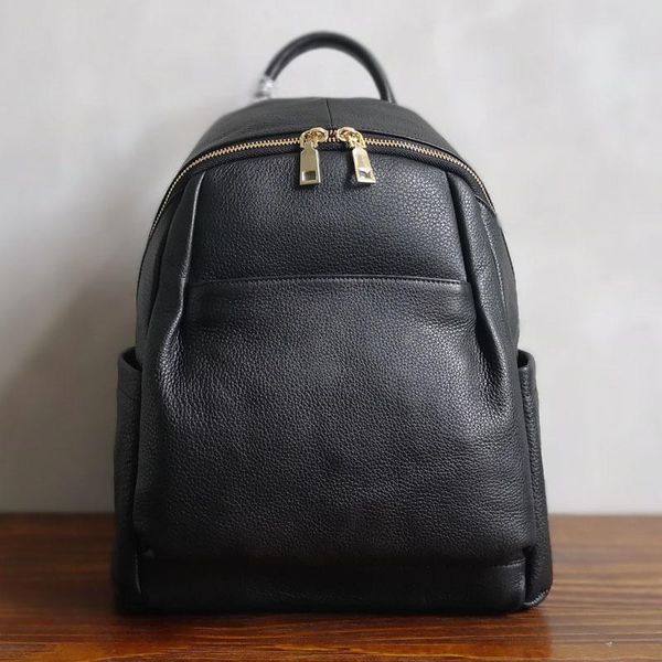 belle2019 genuine both shoulders woman package travelling bag cowhide leisure time joker soft leather backpack
belle2019 genuine both shoulders woman package travelling bag cowhide leisure time joker soft leather backpack