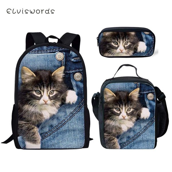 elviswords kids fashion backpack kawaii animal pattern school book bags cartoon animal 3pcs/ set students school bags
elviswords kids fashion backpack kawaii animal pattern school book bags cartoon animal 3pcs/ set students school bags