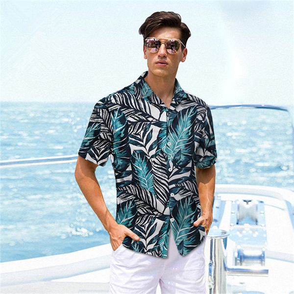 ropa de hombre summer 2020 hawaiian style men shirt fashion 3d printed short sleeve shirt oversized mens dress shirts chemise, White;black
ropa de hombre summer 2020 hawaiian style men shirt fashion 3d printed short sleeve shirt oversized mens dress shirts chemise, White;black