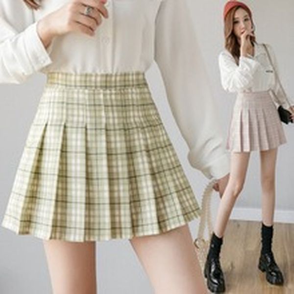 plaid skirt women summer 2020 high waist skirts pleated preppy style school skirt pink blue mini short jupe courte femme falda, Black
plaid skirt women summer 2020 high waist skirts pleated preppy style school skirt pink blue mini short jupe courte femme falda, Black