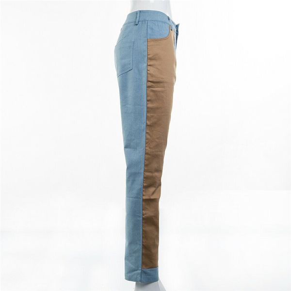 women high waist stretchy skinny denim pants patchwork new fashion slim jeggings ripped pencil pants jeans, Black;white
women high waist stretchy skinny denim pants patchwork new fashion slim jeggings ripped pencil pants jeans, Black;white