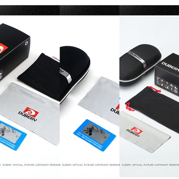 dubery cloth polarized test card full case case cloth glasses box set packaging box glasses bag matching packaging
dubery cloth polarized test card full case case cloth glasses box set packaging box glasses bag matching packaging