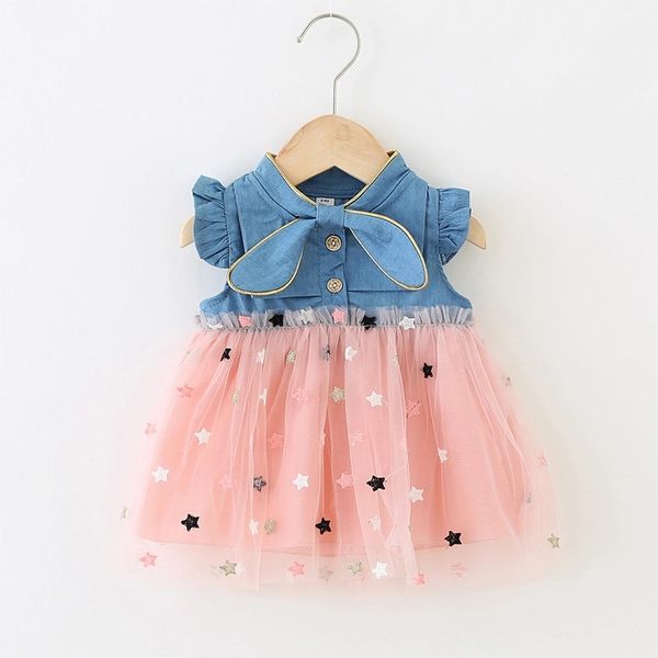 patpat patpat 2020 new arrival summer and spring baby star embroidered denim dresses baby girl clothes, Red;yellow
patpat patpat 2020 new arrival summer and spring baby star embroidered denim dresses baby girl clothes, Red;yellow