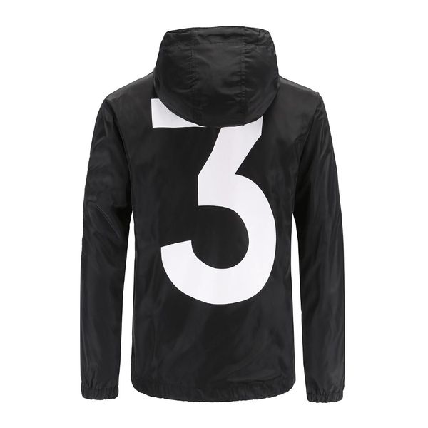 

drop shipping kanye west y3 season 3 windbreaker men women hip hop fashion outwear us size xs-xxl, Black;brown