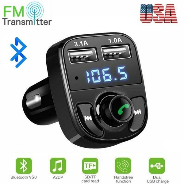 bluetooth in-car wireless transmitter mp3 radio adapter car kit double usb charger multifunctional exquisite automobile
bluetooth in-car wireless transmitter mp3 radio adapter car kit double usb charger multifunctional exquisite automobile