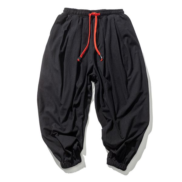 chinese pants style trousers streetwear cotton pants casual loose summer fashion sweatpants jogger linen harem men rkhqf, Black
chinese pants style trousers streetwear cotton pants casual loose summer fashion sweatpants jogger linen harem men rkhqf, Black