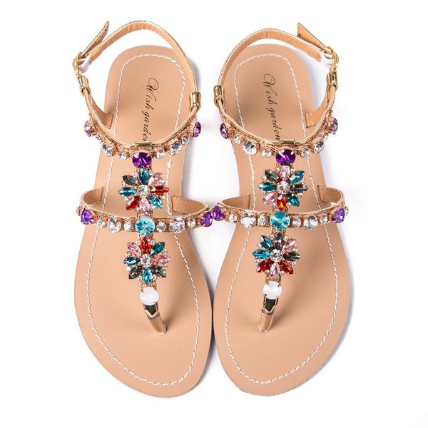 women's summer diamond thong sandals beach shining crystal flip flops shoes casual female boho t-strap slipper plus size, Black
women's summer diamond thong sandals beach shining crystal flip flops shoes casual female boho t-strap slipper plus size, Black