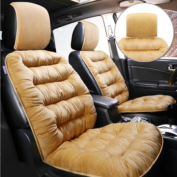 universal front car seat cover pad warm plush cushion protector w/ head cap *material: plush+cotton
universal front car seat cover pad warm plush cushion protector w/ head cap *material: plush+cotton