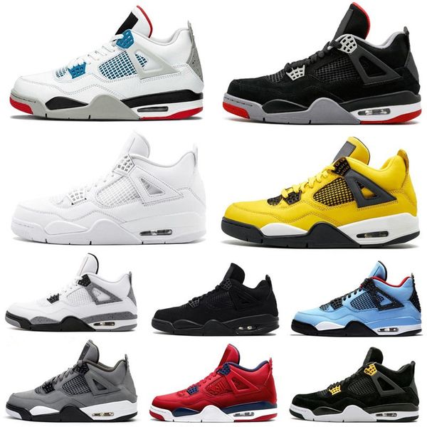 pure cement 4s money white basketball shoes 4 men women bred royalty game royal fiba unc sports sneakers size 7 - 13 with box
pure cement 4s money white basketball shoes 4 men women bred royalty game royal fiba unc sports sneakers size 7 - 13 with box