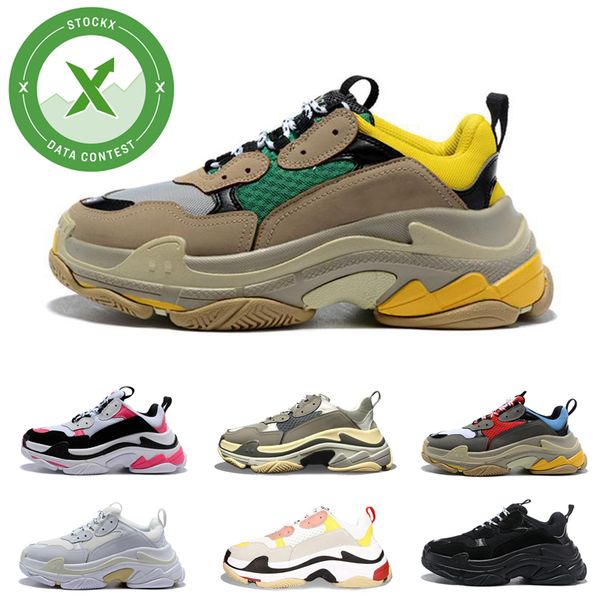 new triple s designer casual shoes paris 17fw low old dad sneaker combination soles boots mens womens fashion high size 36-45
new triple s designer casual shoes paris 17fw low old dad sneaker combination soles boots mens womens fashion high size 36-45