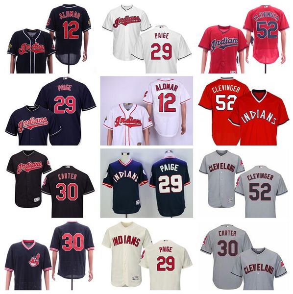 vintage 1974 1995 1976 baseball 30 joe carter jersey 12 roberto alomar 29 satchel paige 52 mike clevinger pullover sewing breathable good, Blue;black
vintage 1974 1995 1976 baseball 30 joe carter jersey 12 roberto alomar 29 satchel paige 52 mike clevinger pullover sewing breathable good, Blue;black