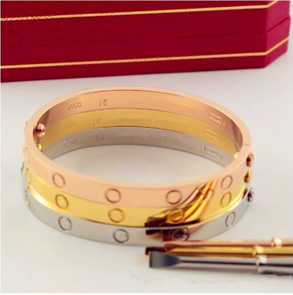 Новый 316L Нержавеющая Сталь Мода Браслеты Любовника Ювелирные Изделия Любовь Браслет Браслет Размер 16 и 19 Мужчины Женщины Браслеты Отвертка
Новый 316L Нержавеющая Сталь Мода Браслеты Любовника Ювелирные Изделия Любовь Браслет Браслет Размер 16 и 19 Мужчины Женщины Браслеты Отвертка