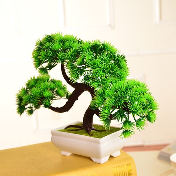 1pc artificial flowers fake green pot plants simulation welcoming pine mini bonsai decorative ornament home deskdecor
1pc artificial flowers fake green pot plants simulation welcoming pine mini bonsai decorative ornament home deskdecor