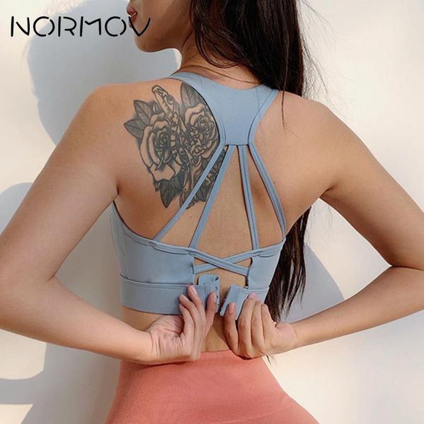 normov yoga bra for woman sports bras quick dry paded buckle unning gym mesh brathable fitness underwear, White;black
normov yoga bra for woman sports bras quick dry paded buckle unning gym mesh brathable fitness underwear, White;black