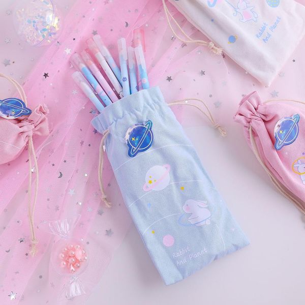 cute planet pen bagwith 12 gel pens file folder stationery filing production school office supply
cute planet pen bagwith 12 gel pens file folder stationery filing production school office supply