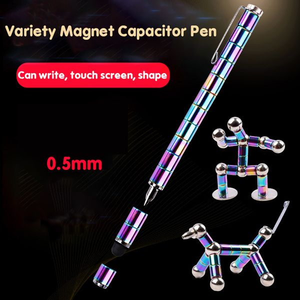 new creative magnetic pen gel pen gift metal variety magnet magnetic waterproof condenser cool play variable decompression
new creative magnetic pen gel pen gift metal variety magnet magnetic waterproof condenser cool play variable decompression