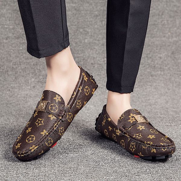 casual shoes men's breathable driving shoes leather loafers fashion peas low moccasins non-slip walking boat, Black
casual shoes men's breathable driving shoes leather loafers fashion peas low moccasins non-slip walking boat, Black