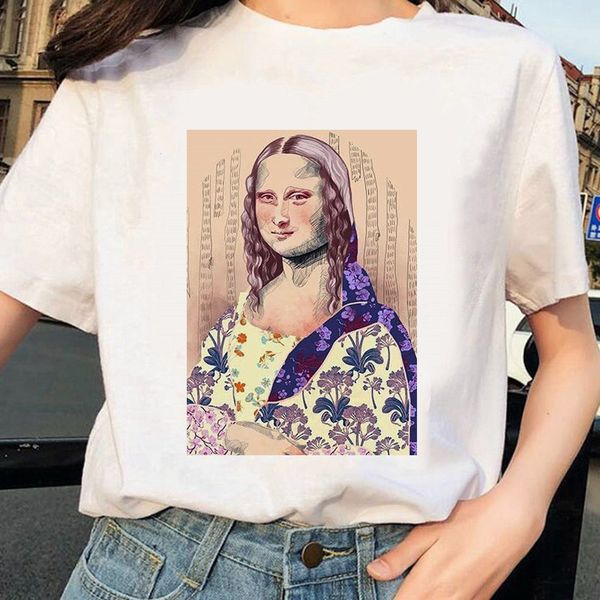 summer mona lisa t shirt women spoof personality fashion tshirt casual harajuku short sleeve white female t-shirt
summer mona lisa t shirt women spoof personality fashion tshirt casual harajuku short sleeve white female t-shirt