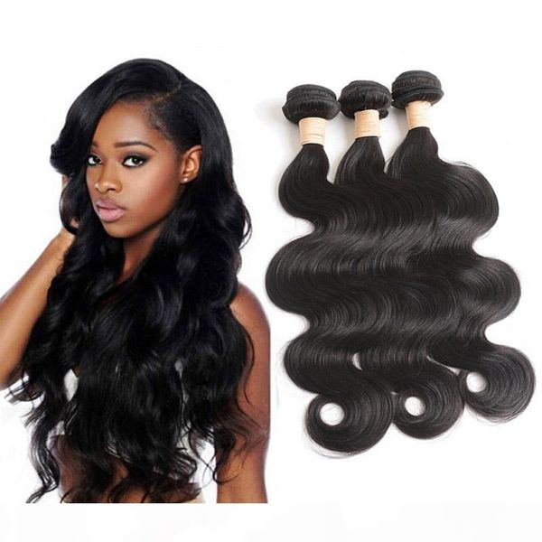 indian raw virgin hair extensions 3 bundles body wave hiar weaves 3 pieces lot human hair double wefts 8-30inch, Black
indian raw virgin hair extensions 3 bundles body wave hiar weaves 3 pieces lot human hair double wefts 8-30inch, Black