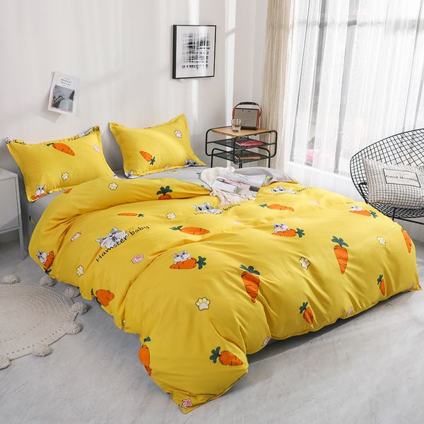 lovely yellow carrot pattern home textiles duvet cover bed sheets and pillowcase 4pcs sets twin full king
lovely yellow carrot pattern home textiles duvet cover bed sheets and pillowcase 4pcs sets twin full king