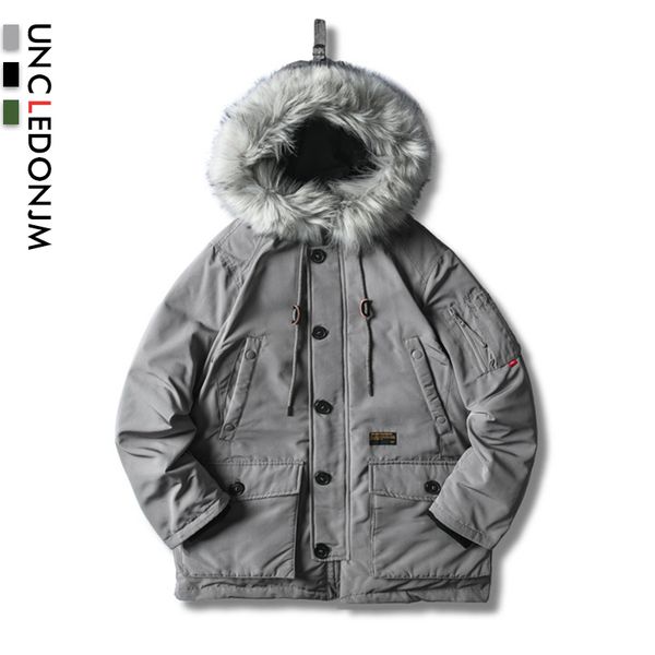 uncledonjm men winter coats puffer jacket overcoat mens winter jackets and coats hip hop parkalong mens thick parkas, Black
uncledonjm men winter coats puffer jacket overcoat mens winter jackets and coats hip hop parkalong mens thick parkas, Black