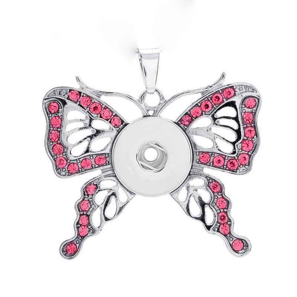 fashion interchangeable metal butterfly ginger crystal necklace 190 fit 18mm snap button pendant necklace charm jewelry for women gift, Silver
fashion interchangeable metal butterfly ginger crystal necklace 190 fit 18mm snap button pendant necklace charm jewelry for women gift, Silver