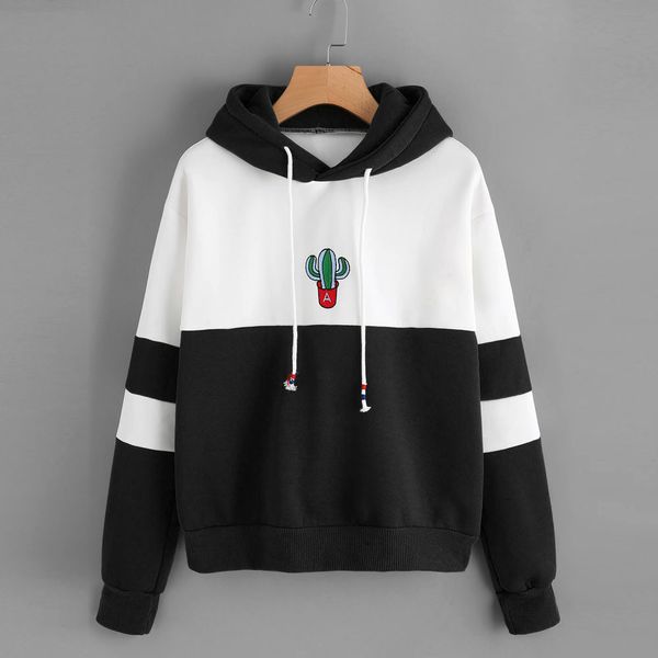 womens sweatshirt hoodies long sleeve cactus print hooded jumper women sweatshirt hooded pullover sudadera mujer moletom, Black
womens sweatshirt hoodies long sleeve cactus print hooded jumper women sweatshirt hooded pullover sudadera mujer moletom, Black