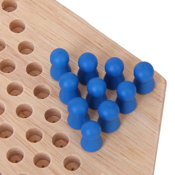 ensemble de jeu familial de dames chinoises en bois hexagone traditionnel le plus populaire
ensemble de jeu familial de dames chinoises en bois hexagone traditionnel le plus populaire