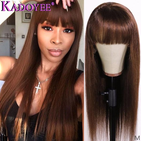honey brown straight lace front human hair wig with bangs colored human hair wig malaysia remy long 13x6 lace front, Black;brown
honey brown straight lace front human hair wig with bangs colored human hair wig malaysia remy long 13x6 lace front, Black;brown