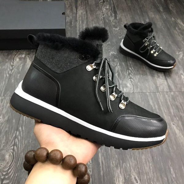2019 platform booties designer half boots australia plush leather fashion men luxury shoes black genuine leather boots flat bottom
2019 platform booties designer half boots australia plush leather fashion men luxury shoes black genuine leather boots flat bottom