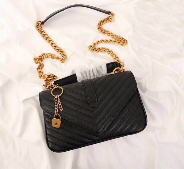 Hot sales Newest Style V Type thread good quality 24cm Womens Leather Fashion casual Brand Handbags vintage Chains Shoulder bags totes purse
Hot sales Newest Style V Type thread good quality 24cm Womens Leather Fashion casual Brand Handbags vintage Chains Shoulder bags totes purse
