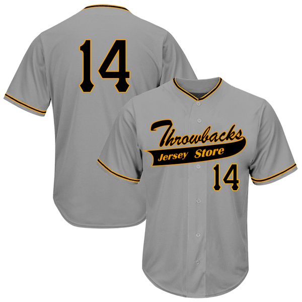 Throwbacks Commemorative Jersey No14 Exquisite Embroidery High Quality Cloth Breathable Sweat Absorption Professional Jersey Production 2019
Throwbacks Commemorative Jersey No14 Exquisite Embroidery High Quality Cloth Breathable Sweat Absorption Professional Jersey Production 2019