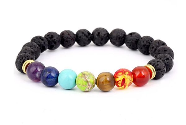 black volcanic stone handmade beaded bracelet yoga bracelet natural stone jewelry charm
black volcanic stone handmade beaded bracelet yoga bracelet natural stone jewelry charm