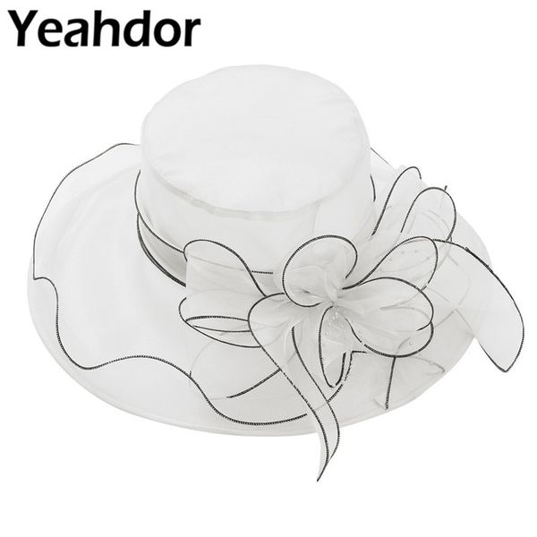 white wedding bridal hat womens elegant ruffles wide brim flower organza kentucky derby church party cap big summer sun hat
white wedding bridal hat womens elegant ruffles wide brim flower organza kentucky derby church party cap big summer sun hat