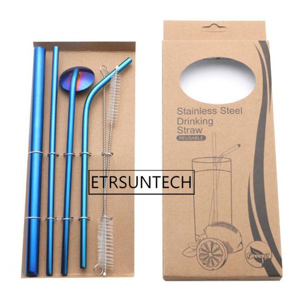 drinking straws 50sets stainless steel drink set with cleaner brush reusable straw bar accessories environmentally friendly
drinking straws 50sets stainless steel drink set with cleaner brush reusable straw bar accessories environmentally friendly